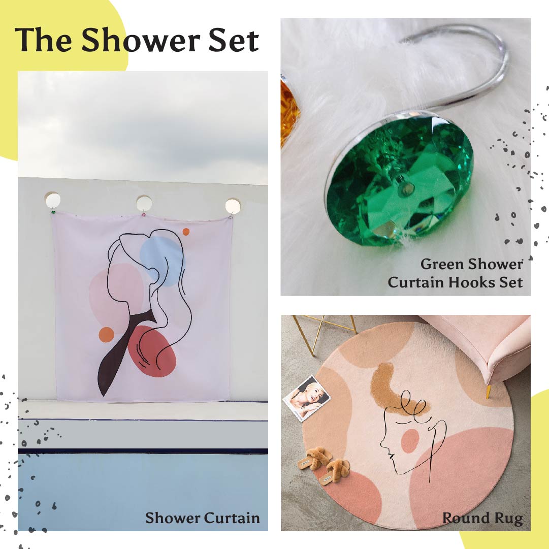 The Glamourous Shower Set, For the Fashionista