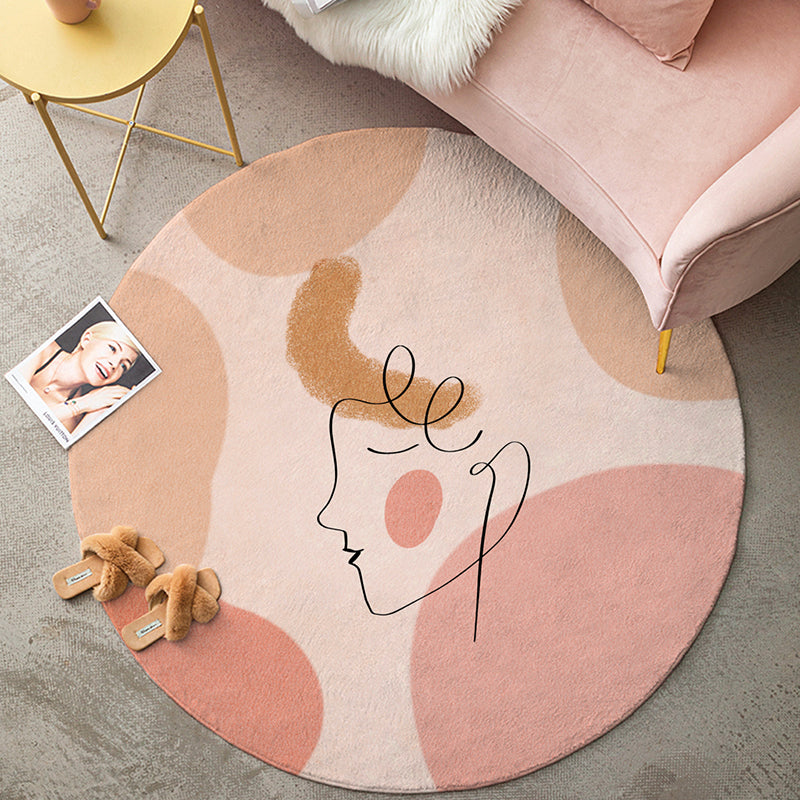 Pixa Pod Personalized Floor Rug For Indoors — Round Shape